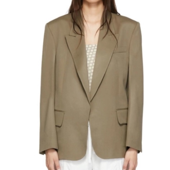 Kasper Sage Single Button Blazer - Picture 1 of 11
